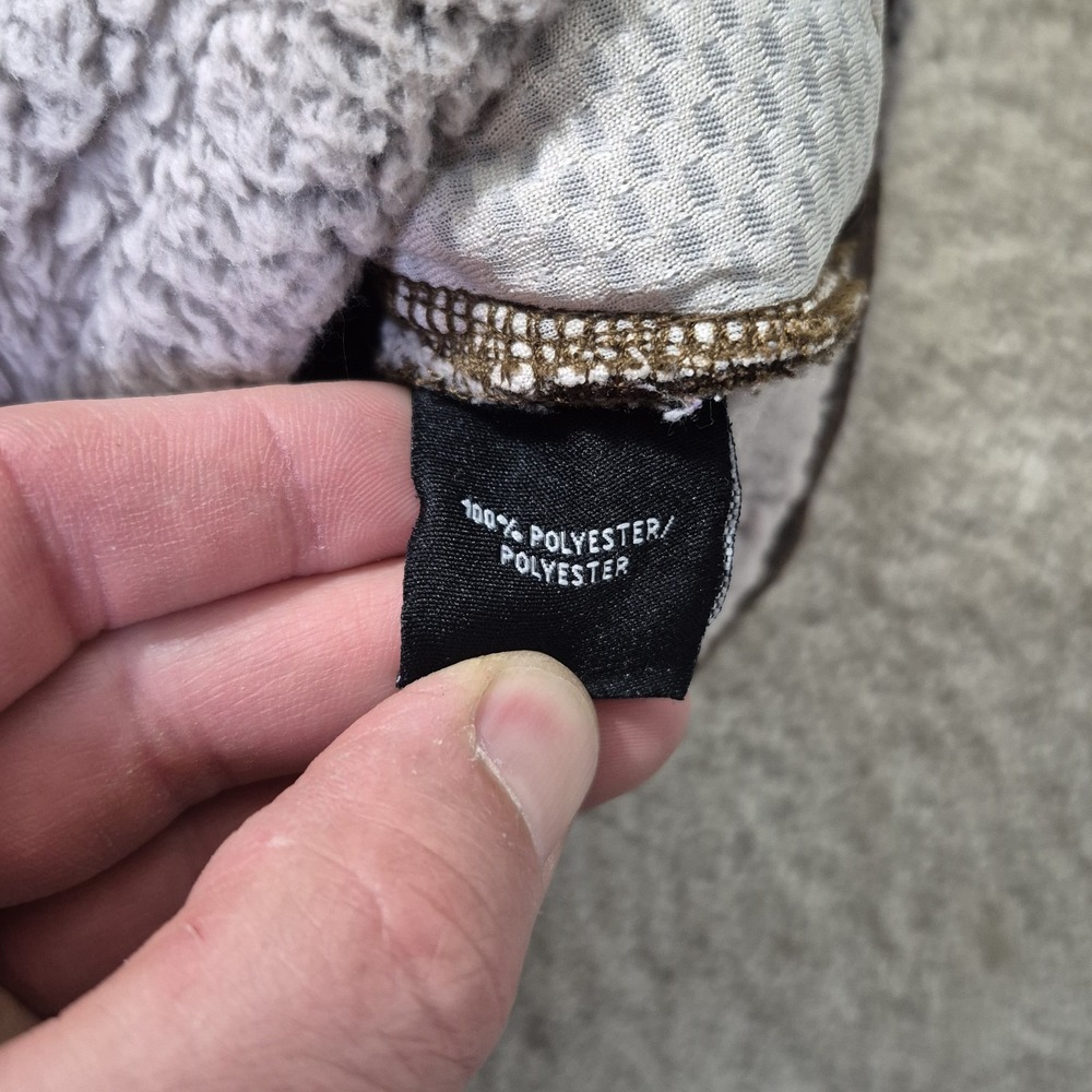 Kuhl Flight Vest Womens Small Beige Deep Pile Fleece Sherpa Full Zip Outdoor - Picture 7 of 11